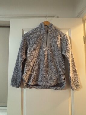 Cuddly Sherpa  Quarter Zip Jacket 10/12